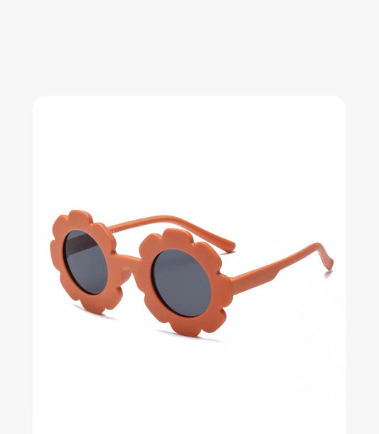 Lentes de Sol Flor Marron