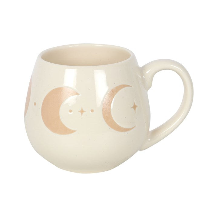 Taza Mug con fases de la luna / Moon Phase Rounded Mug