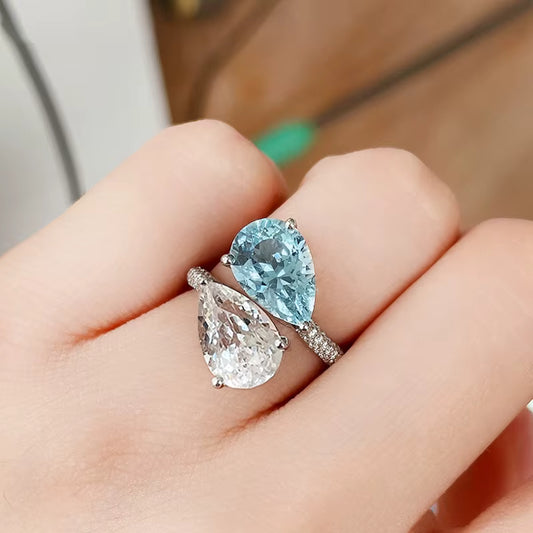 Anillo Aquamarine