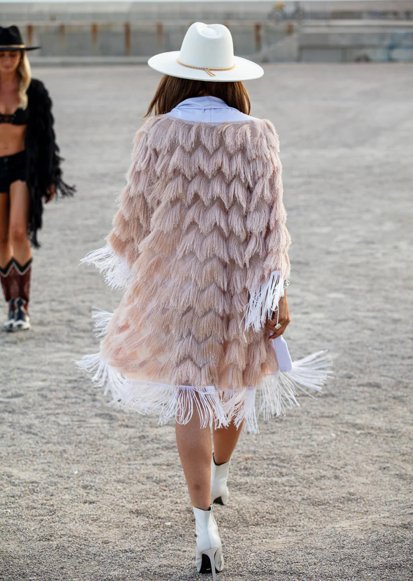 FRINGE KIMONO