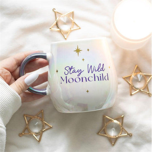 Taza Mug 'Stay Wild Moon Child' / Mantente salvaje, hijx de la luna