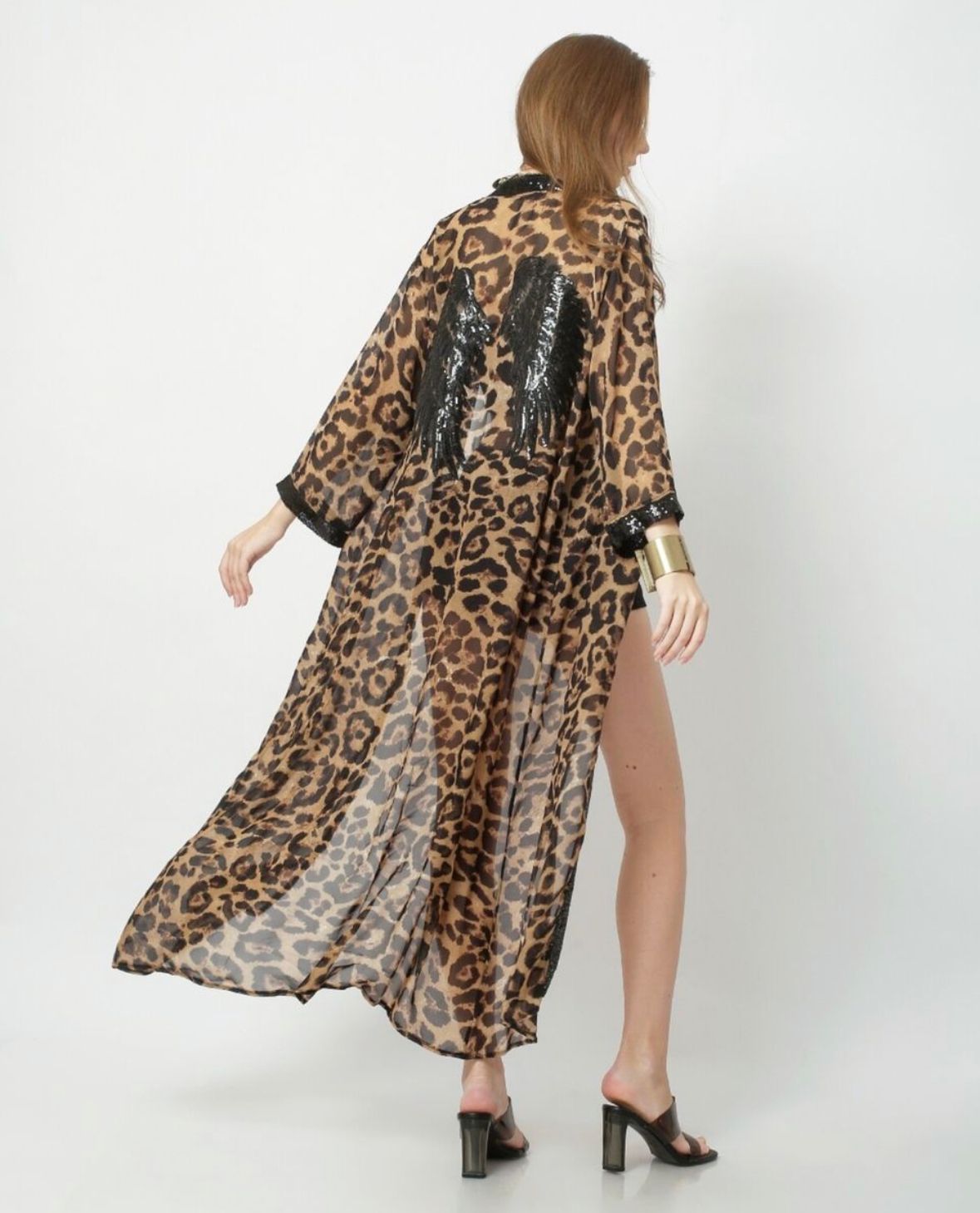 FLYING LEOPARD KIMONO