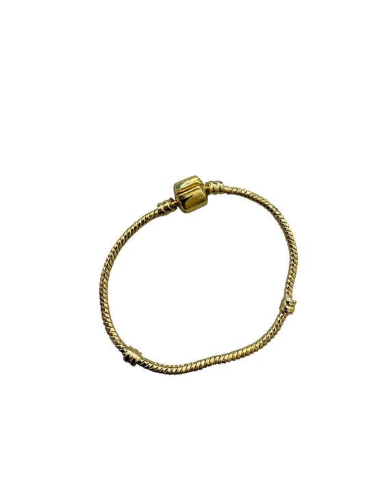 Pulsera dorada estilo pantora chica