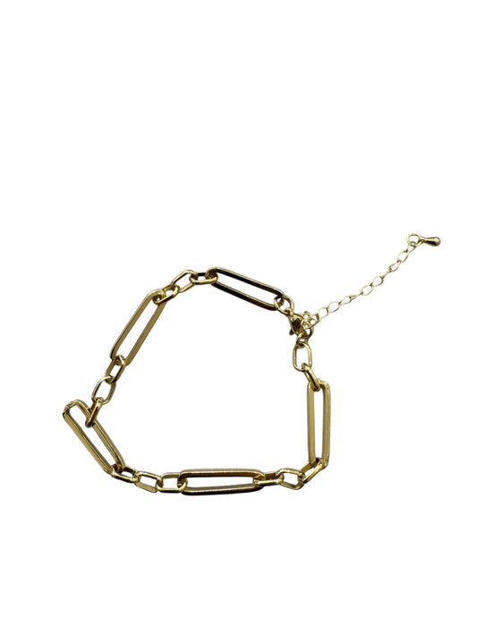Pulsera cadena eslabon rectangular