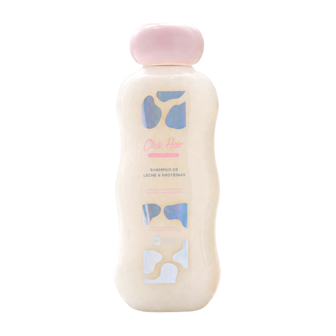 Shampoo de leche y proteínas