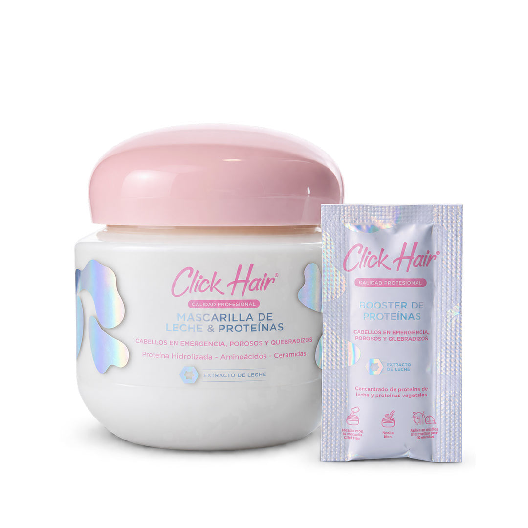 Mascarilla de Leche &amp; Proteínas + Booster de Proteínas