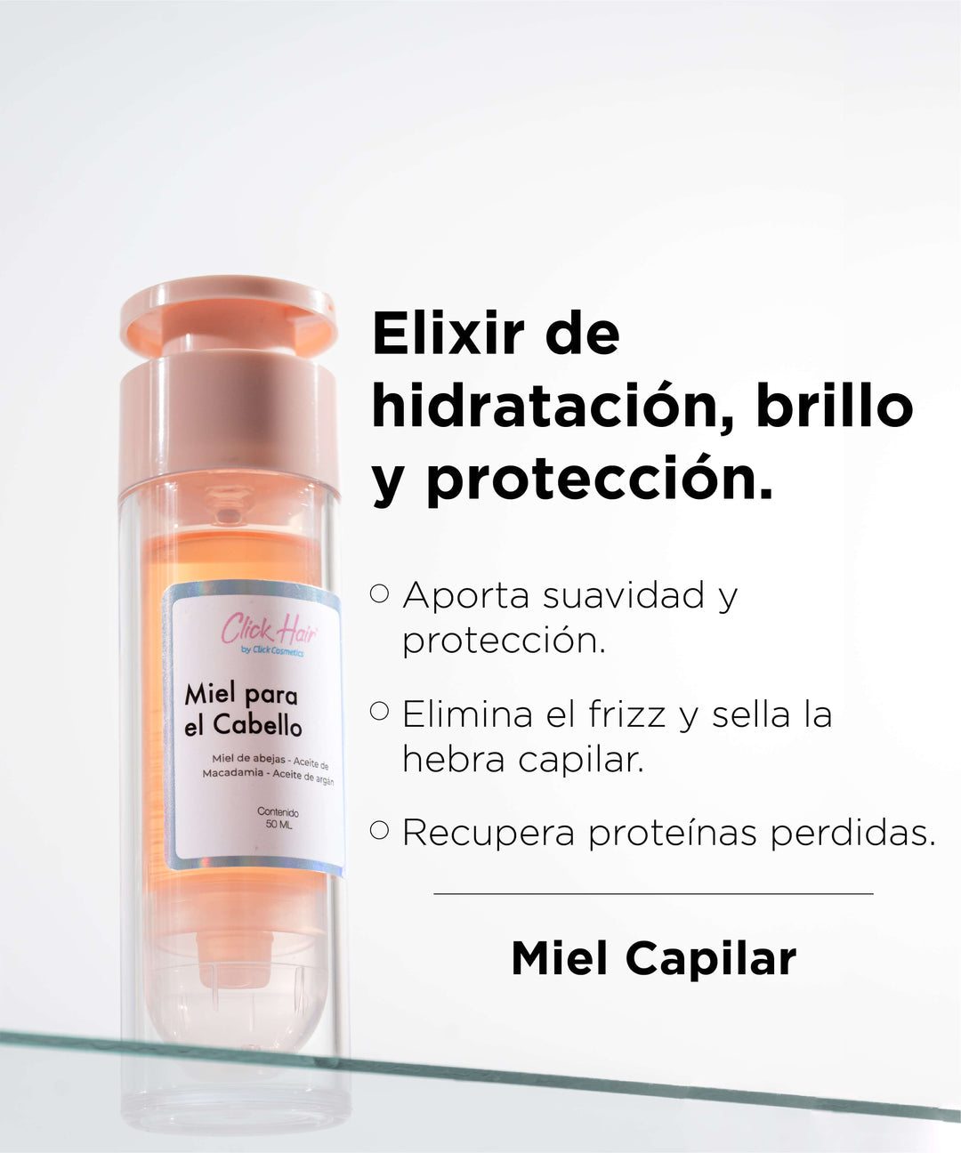 Miel para el cabello