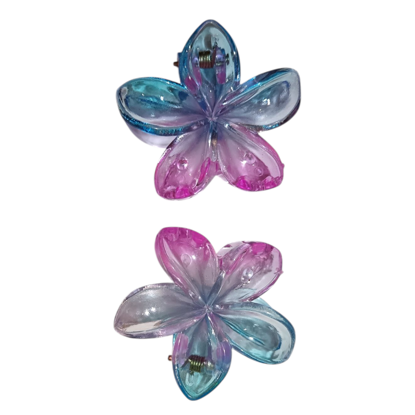 Gancho de Mini Flor Transparente