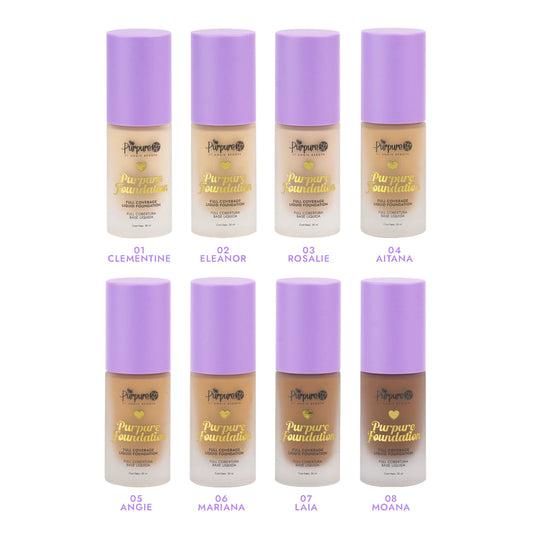 Purpure Foundation - Full Cobertura Base Líquida