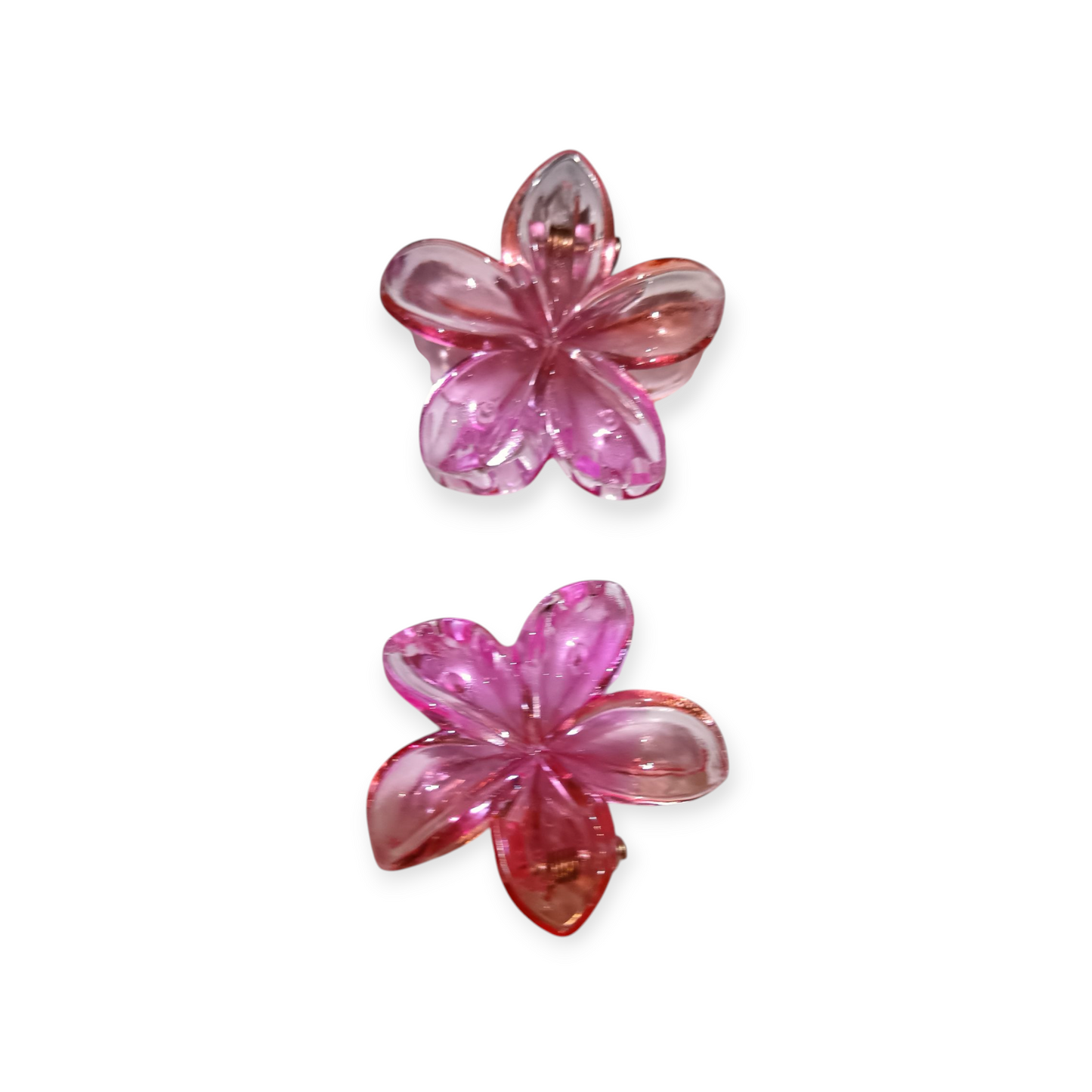 Gancho de Mini Flor Transparente